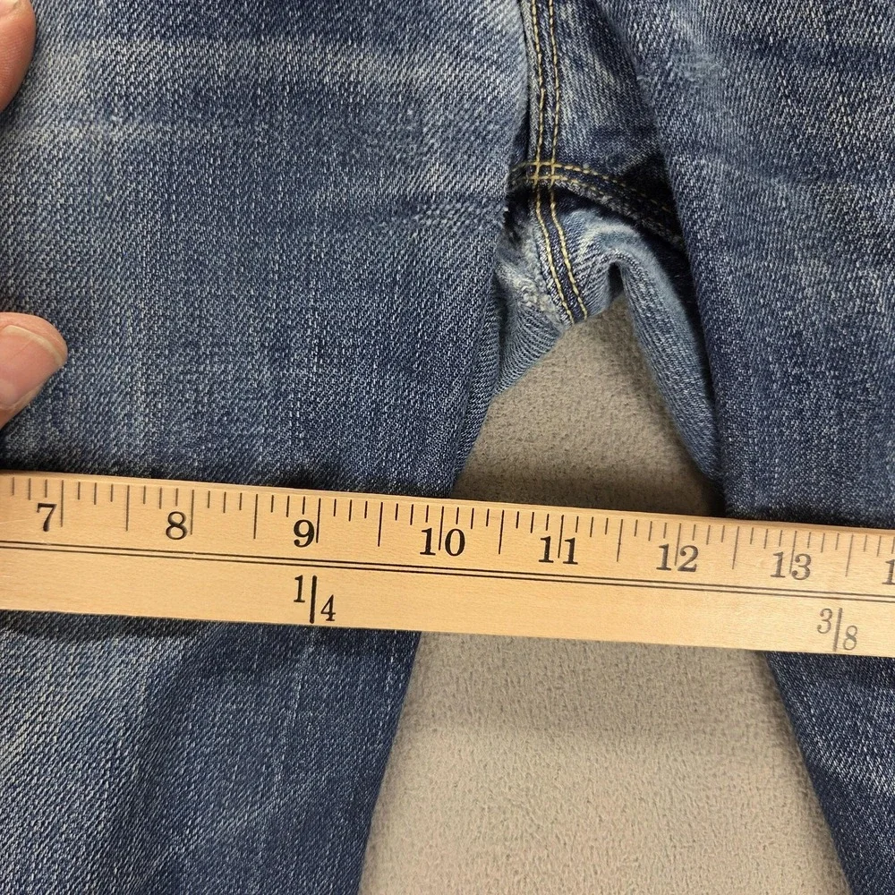 Vintage Levis Engineered Jeans Mens 34x34 Blue Twisted Zip Fly Medium Wash